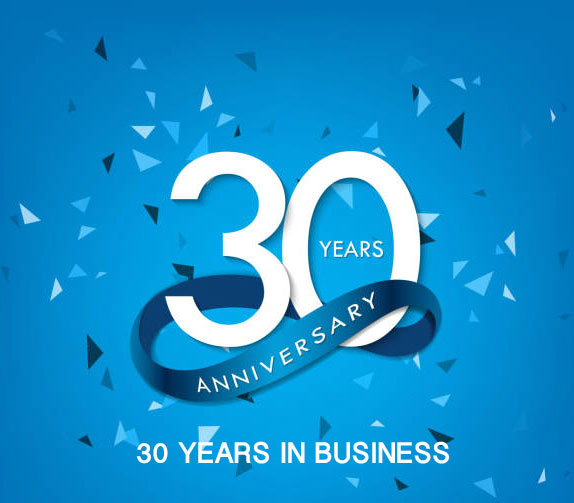 30 Years in Business